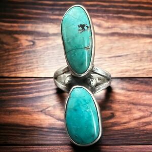 Turquoise Silver Women's Ring
